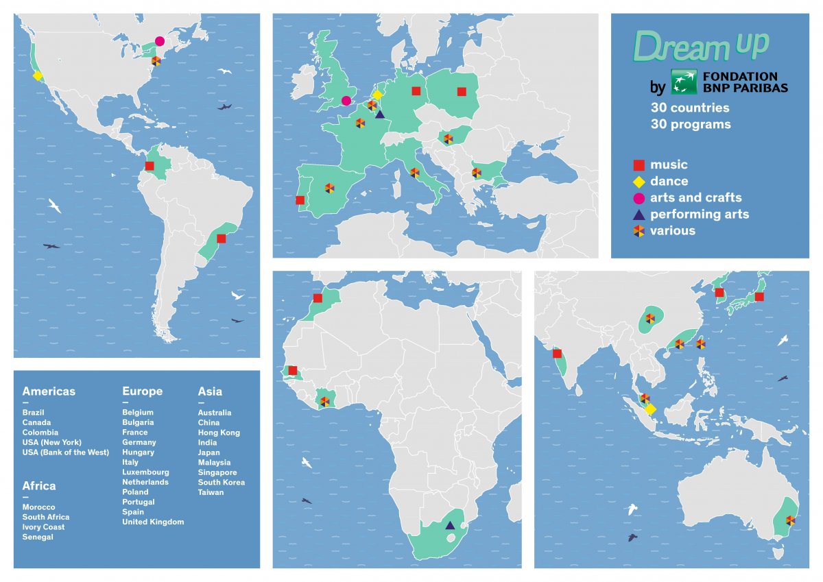 The Bnp Paribas Foundation Is Renewing Its Dream Up Education