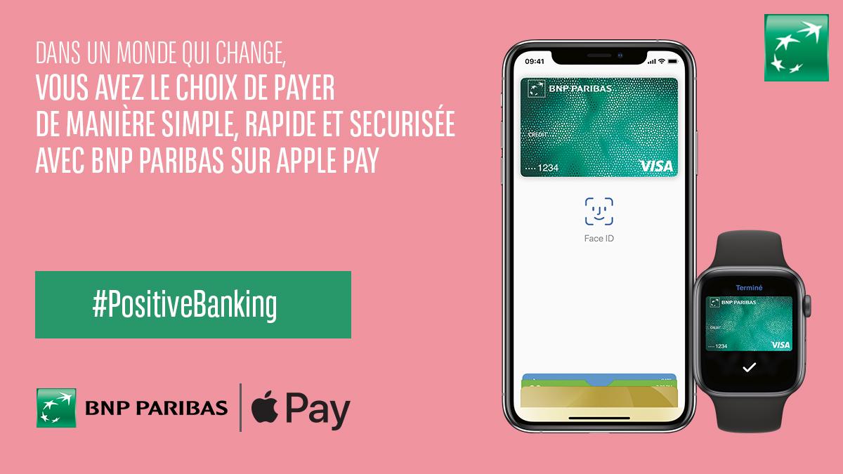 Apple Pay Accessible Des Aujourd Hui Aux Clients De Bnp Paribas Et Hello Bank En France Bnp Paribas