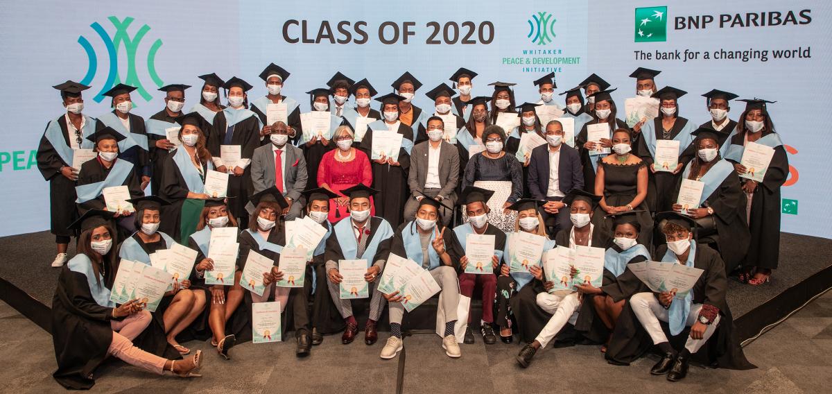 Le Programme Whitaker Peace Development Initiative Celebre Sa Premiere Generation D Ambassadeurs Pour La Paix Bnp Paribas