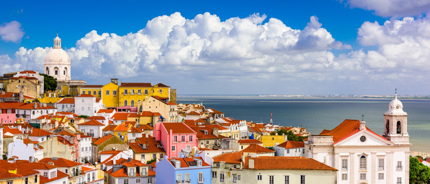 Alfama Lisbon Cityscape
