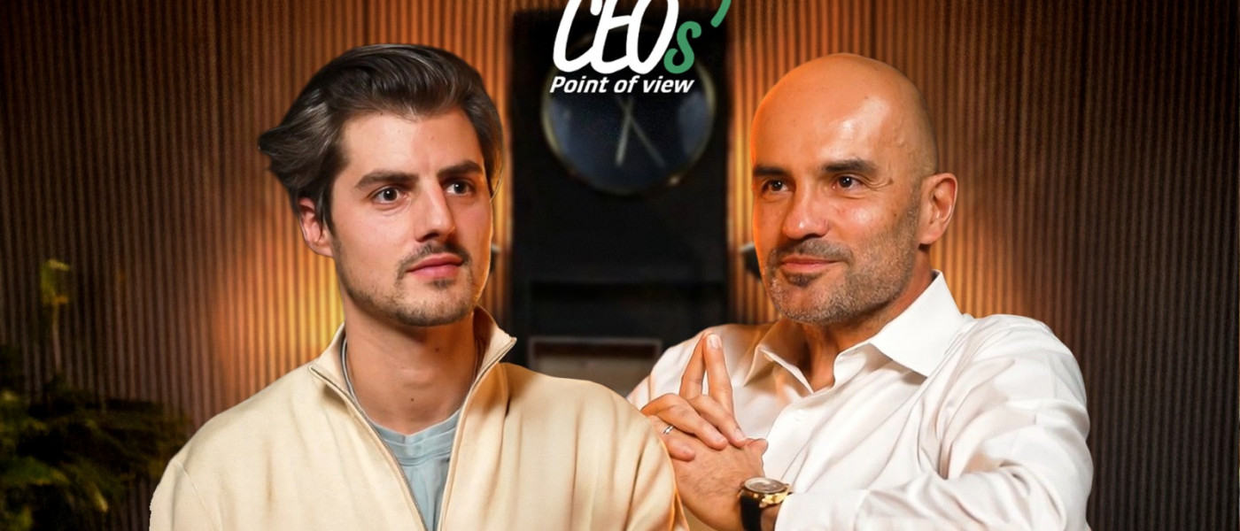 Photographie de Jokariz, créateur de contenus et Renaud-Franck Falce, Head of BNP Paribas Global Capital Markets