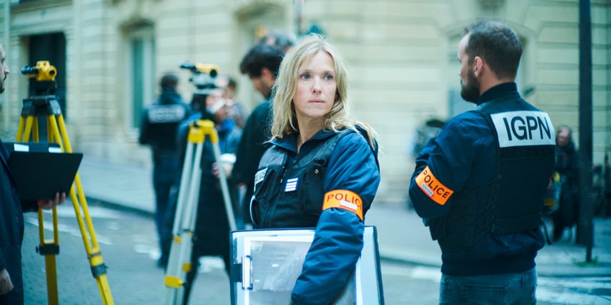 Image issue du film Dossier 137, réalisé par Dominik Moll,  avec la comédienne Léa Drucker