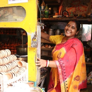 BNP Paribas Microfinance 2022, microfinance beneficiary in India