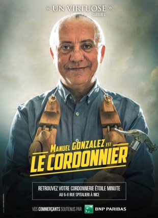 Nos commerçants à l'affiche, Manuel Gonzalez à Nice