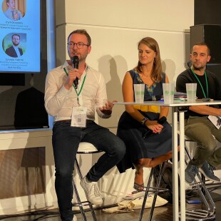Sylvain Taboni s'exprimant à Convergences.