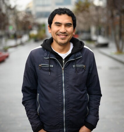 Asif, apprenant du programme Refugeeks par Simplon
