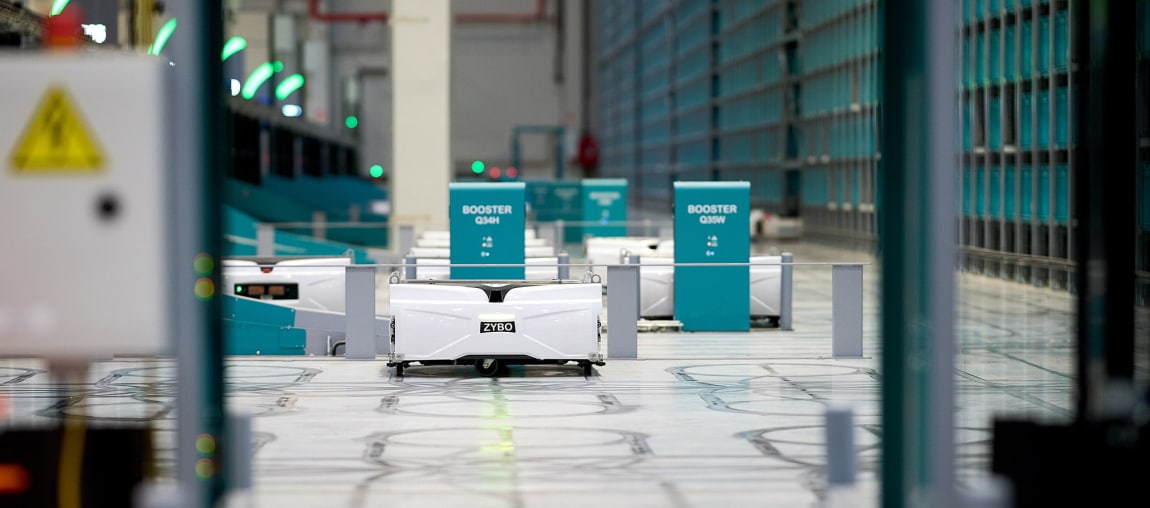 Robots Skypod, EXOTEC