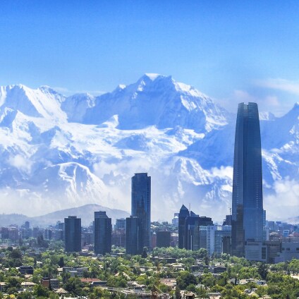 Santiago Chile cityscape