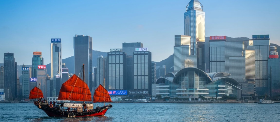 Victoria Harbour, Hong Kong, China