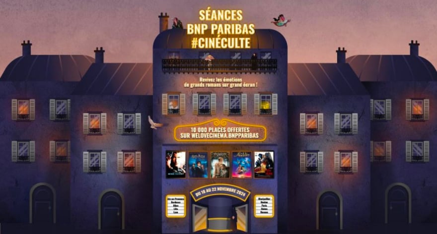 Affiche Séances BNP Paribas #CinéCulte 2024