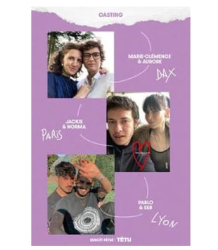 Affiche avec 3 couples