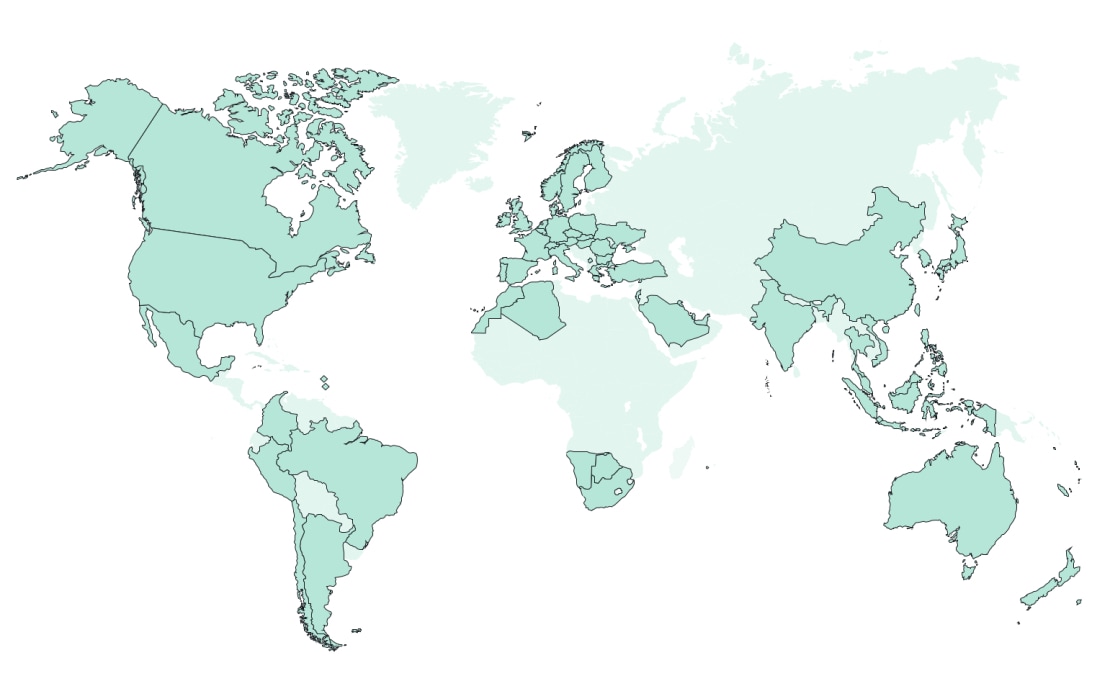 Map BNP Paribas supports its customers on every continent