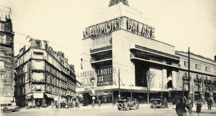 New Gaumont Palace in Paris, inaugurated in 1931