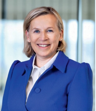 Photo de Lieve Logghe, Directrice administrative et financière de Boortmalt International