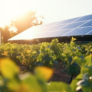 Panneau solaire, BNP Paribas biodiversité