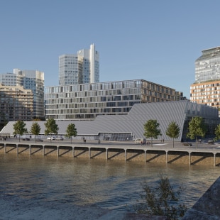 Vue du projet METAL 57, BNP Paribas Real Estate