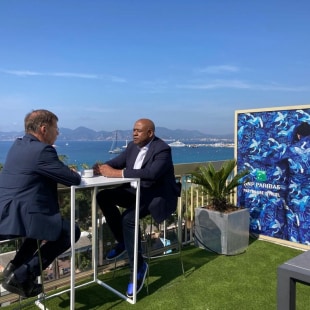 Cannes 2022 - Forest Whitaker sur la Terrasse BNP Paribas