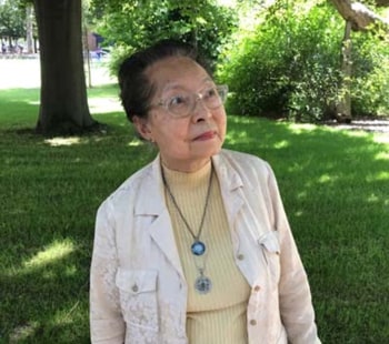 Portrait of the philanthropist Hélène Nguyen Thien
