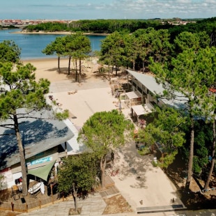 Materrup - Beach area of Soustons in Landes - France