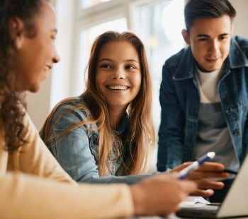Jeunes étudiants