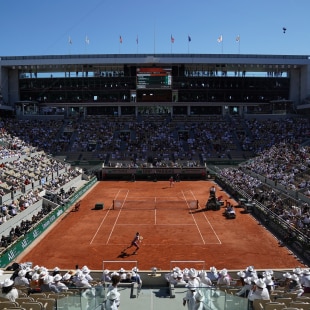 BNP Paribas - Roland-Garros: Philippe Chatrier Court - tennis match