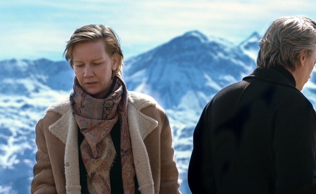 Image from the movie "Anatomy of a fall", directed by Justine Triet, with Sandra Hüller