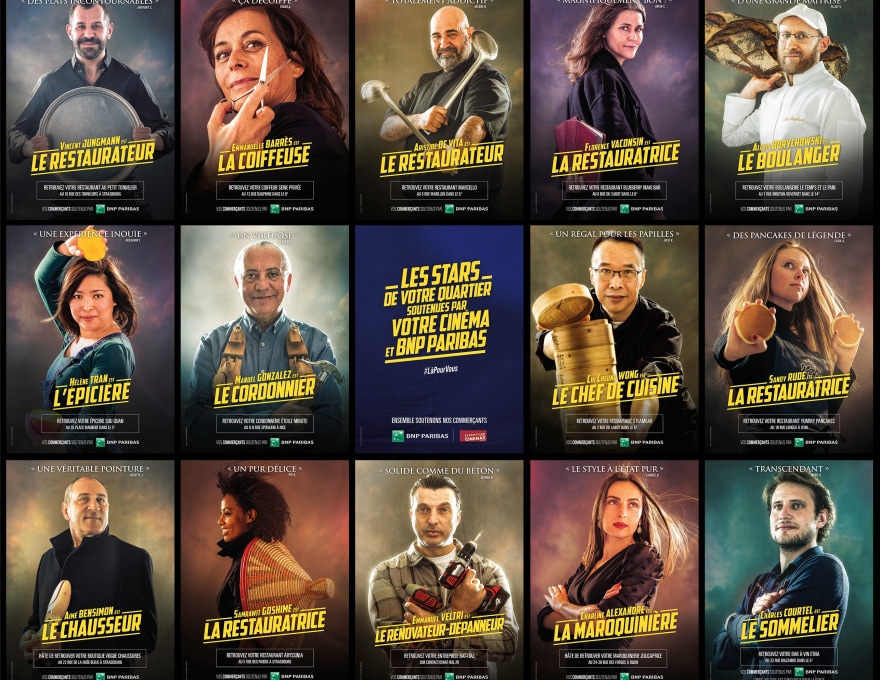 Nos commerçants à l'affiche