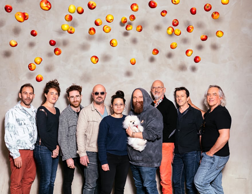 Résidents du Festival Jazz sous les Pommiers à Coutances, soutenu par la Fondation BNP Paribas
