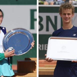 BNP Paribas Young Talent Teams - Elsa Jacquemot and Luca Van Assche