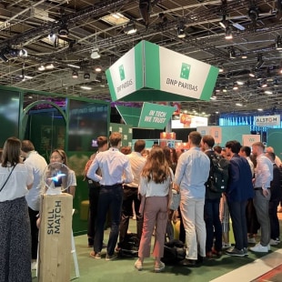 VivaTech 2023 Stand BNP Paribas Corner RH